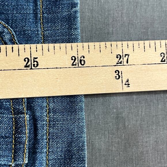 Jones New York Sport Utility Denim Jacket Womens Small Blue Zip Up Cinched Waist - Picture 9 of 10